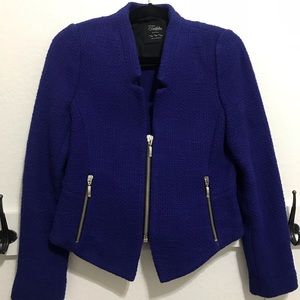Zara Royal Blue Blazer | Size Medium